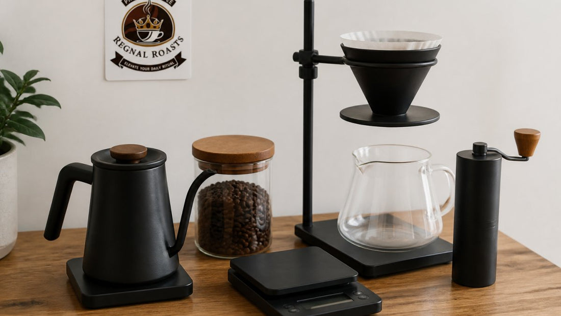 5 Minimalist Coffee Bar Accessories for Small Spaces