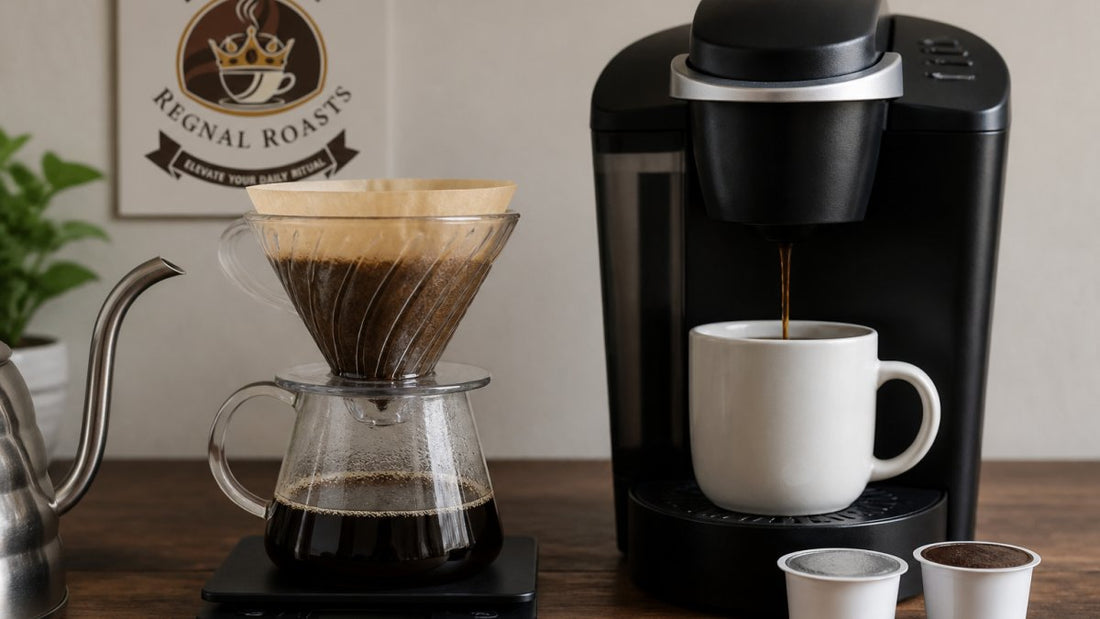 Pour Over vs Pod Coffee for Rituals