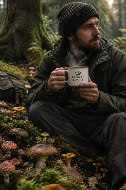 Coffee with Mushrooms Dark Roast